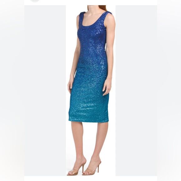 Dress the Population Kayden sequin ombre dress - Picture 7 of 8